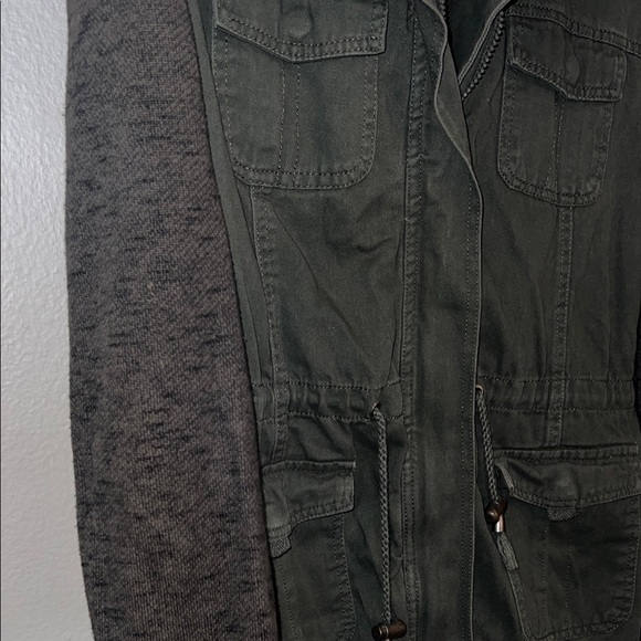 Ashley By 26 International Dark Green Utility Jacket - Picture 5 of 6